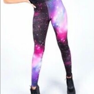 - Blackmilk Purple Galaxy leggings